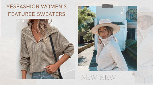 Yesfashion Women's Featured Sweaters