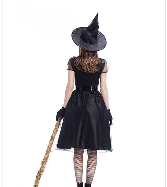 YESFASHION Halloween Yarn Witch Costume Witch Costume