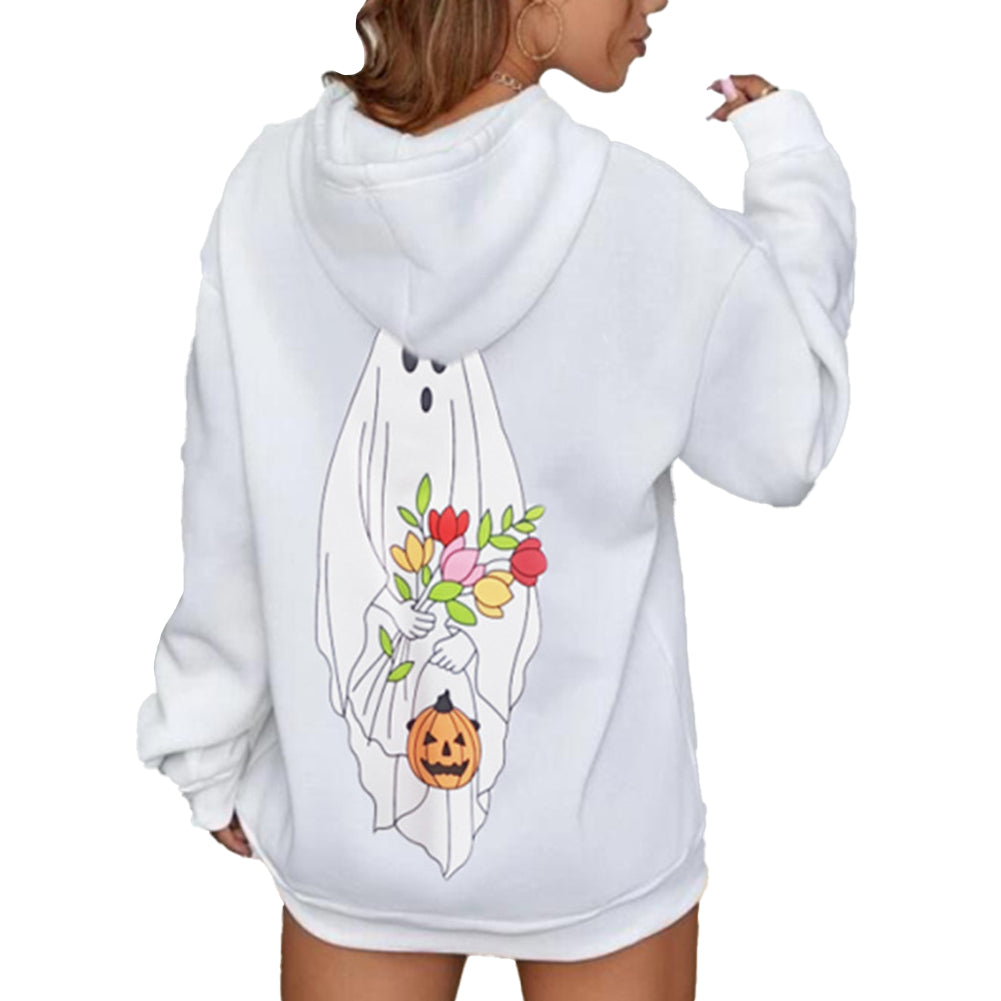 YESFASHION Halloween Pullover Hoodie Outwear Sweatshirts