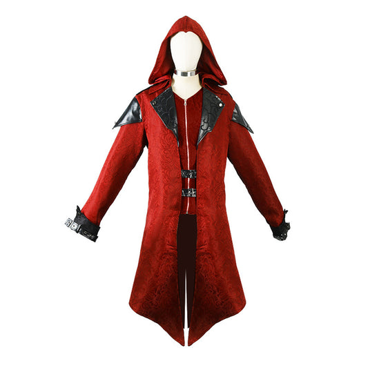 YESFASHION Men Goth Dark Costume Halloween