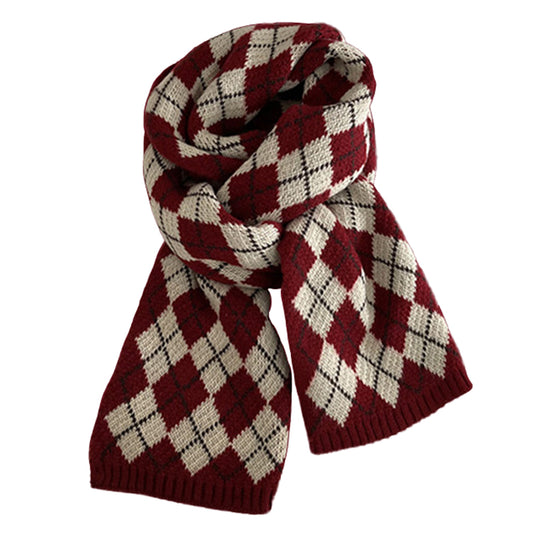 YESFASHION Ladies Winter Warm Christmas New Year Scarf