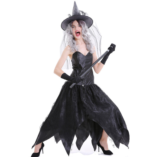 YESFASHION Vampire Demon Witch Costume Dress Up Cosplay