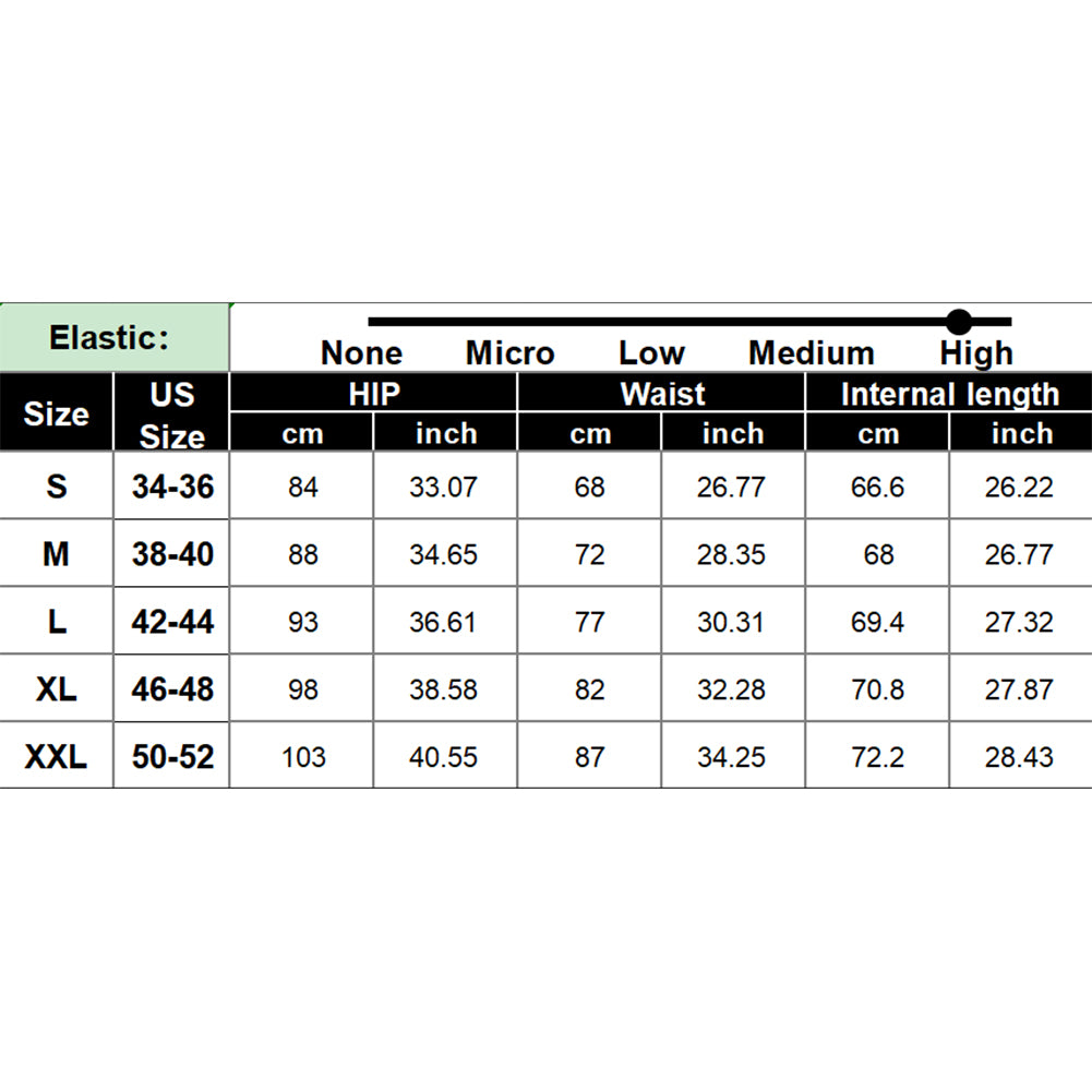 YESFASHION Men Gradient Compression Pants