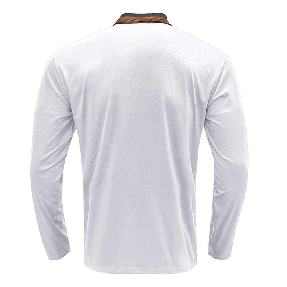 YESFASHION Men T-shirt Long Sleeve Shirts
