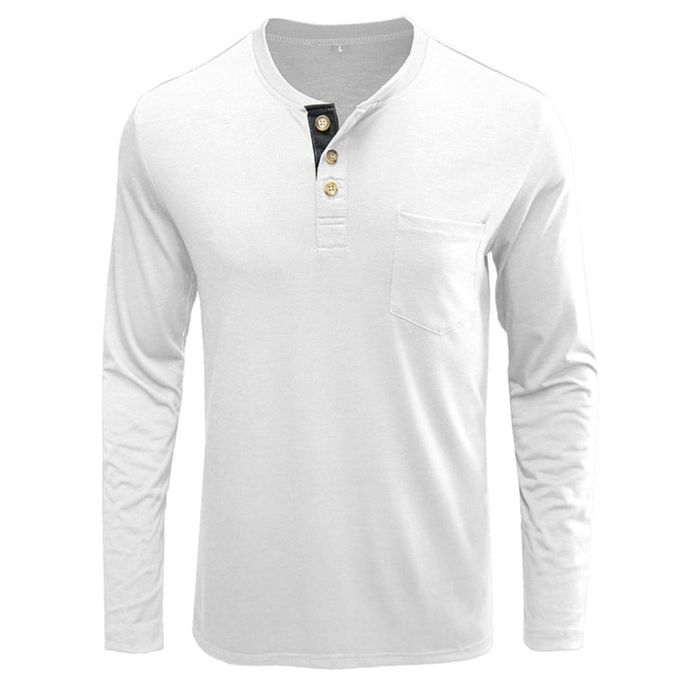 YESFASHION Men Long-sleeved Men T-shirt PBY-10U1