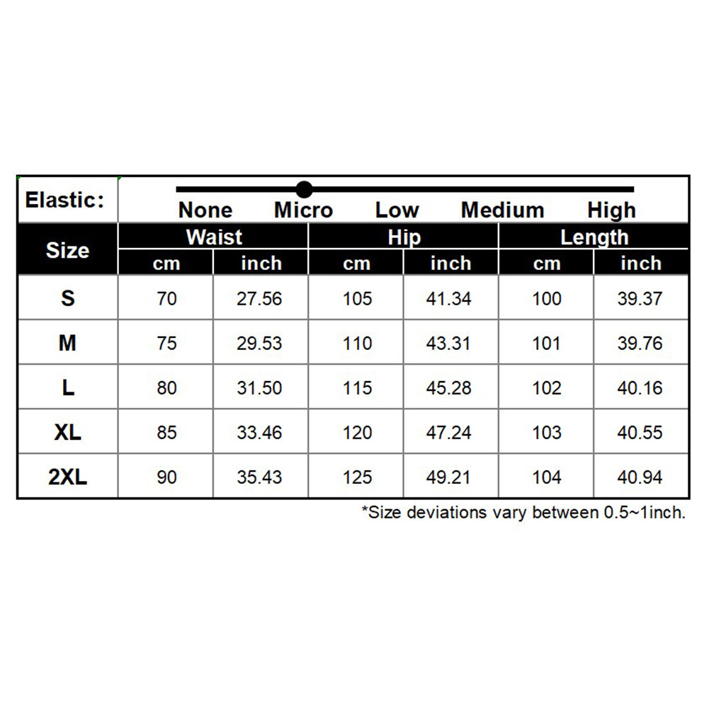 YESFASHION Solid Color Elastic Waist Loose Wide Leg Trousers Pants