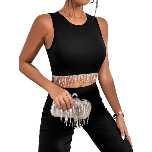 YESFASHION Women Suspenders Sexy Hot Girls With Party Vest