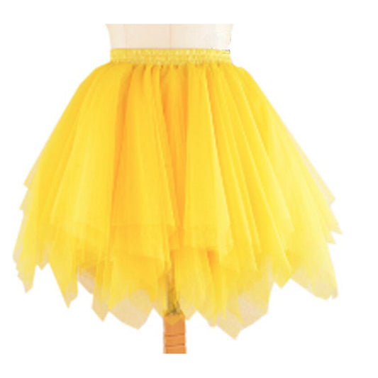 YESFASHION Pettiskirt Short Boneless Pannier Daily Dress