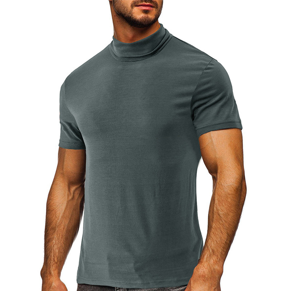 YESFASHION Men Inner Turtleneck T-shirt