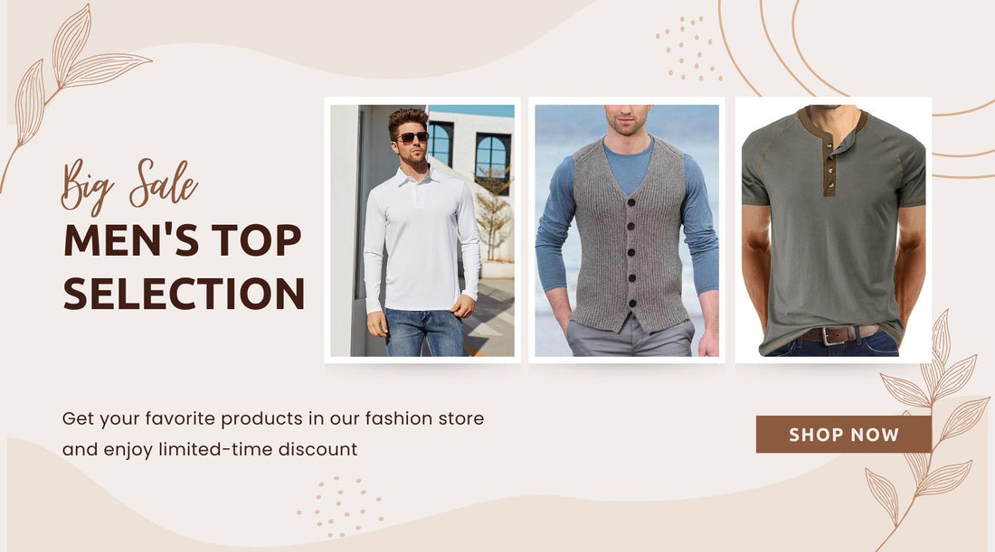YESFASHION Men's top selection