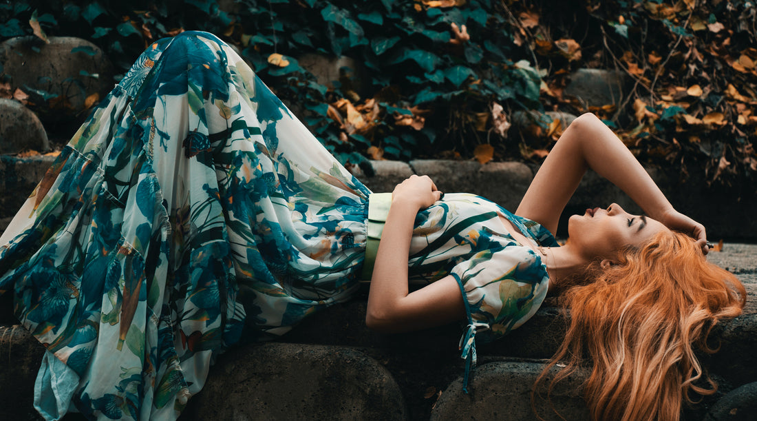 YESFASHION Clothes With Floral Elements