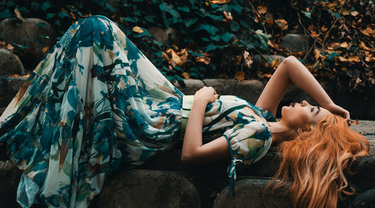 YESFASHION Clothes With Floral Elements