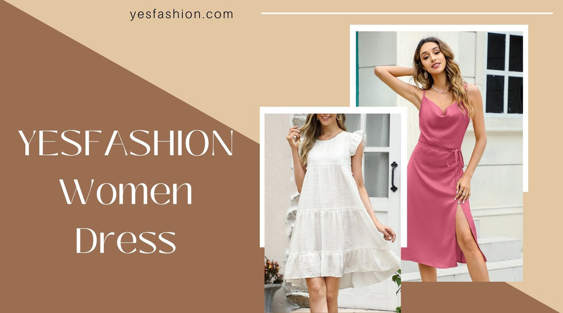 YESFASHION Women Dress