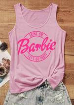 YESFASHION Come On Let's Go Party Tank - Pink Tops