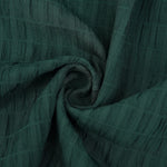 YESFASHION Mesh Fabric Off Shoulder Tunic Mini Dress Green