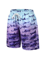 Boys Swim Trunks Quick Dry Swimwear Mesh Bathing Suit UPF 50+ Swimsuits with Mesh Lining 6-8 Years Shark