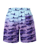 Boys Swim Trunks Quick Dry Swimwear Mesh Bathing Suit UPF 50+ Swimsuits with Mesh Lining 6-8 Years Shark