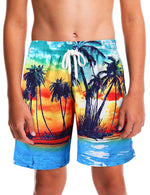 Boys Swim Trunks Quick Dry Swimwear Mesh Bathing Suit UPF 50+ Swimsuits with Mesh Lining 6-8 Years Shark