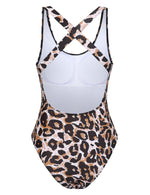 YESFASHION Women Athletic One Piece Swimsuit Racerback Competitive