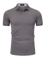 YESFASHION Men's Casual Golf Polo Short Sleeve Shirts