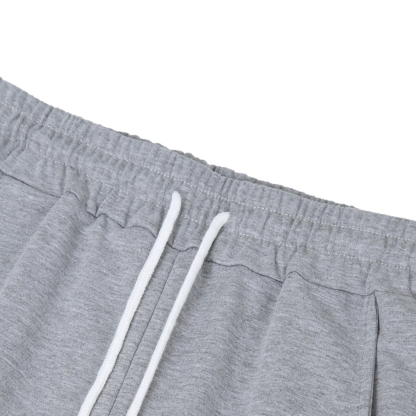 YESFASHION Women's Drawstring Exercise Pants Grey
