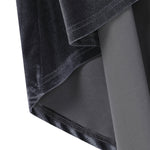 YESFASHION Women's Velvet V-Neck Long Sleeve Casual Party Dress