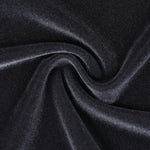 YESFASHION Women's Velvet V-Neck Long Sleeve Casual Party Dress Grey