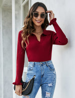 YESFASHION Women's Off Shoulder Top Long Sleeve T-Shirt