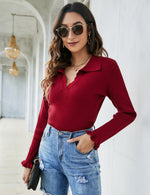 YESFASHION Women's Off Shoulder Top Long Sleeve T-Shirt