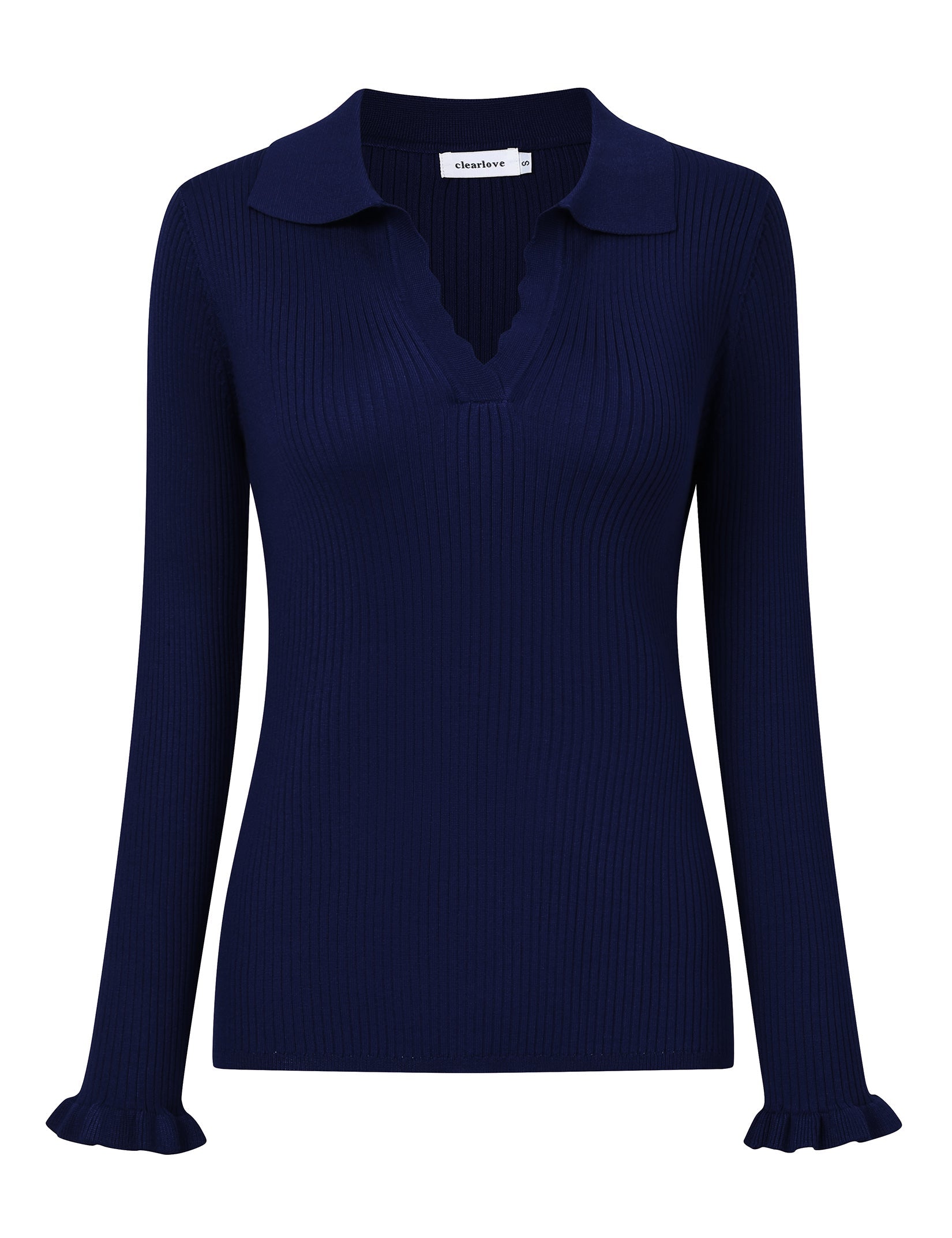 YESFASHION Women's Off Shoulder Top Long Sleeve T-Shirt Blue