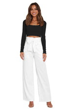 YESFASHION Women Casual Workplace Temperament Trousers Pants