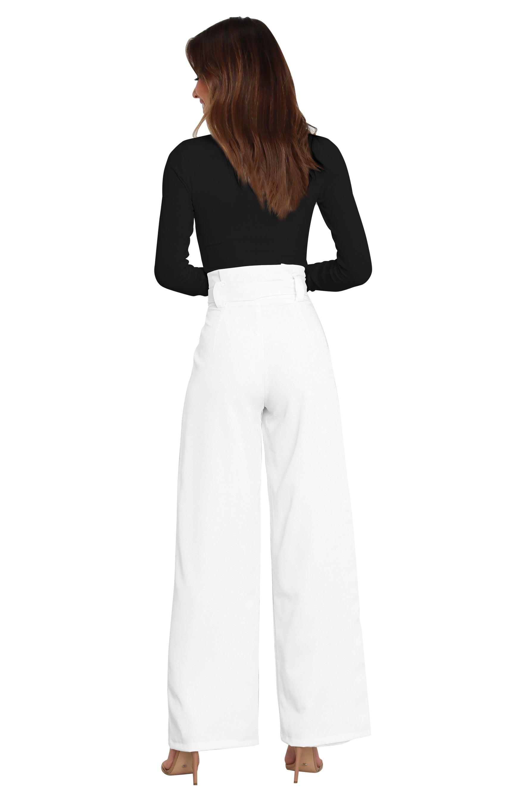 YESFASHION Women Casual Workplace Temperament Trousers Pants