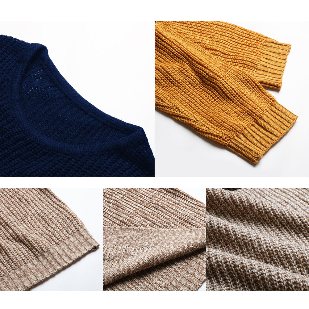 YESFASHION Women Cross-border Long Sleeve Knit Sweaters