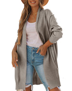 Women's Kimono Cardigan Chunky Knit Long Sleeve