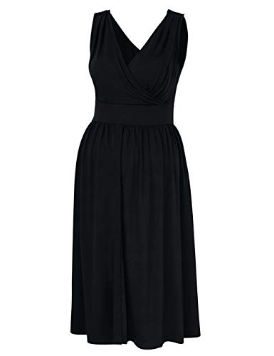 Maternity Dress Women's Scoop Neck Could Shoulder Ruched Maternity Dresses