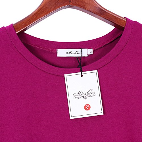 Maternity Shirt Side Button and Ruched Maternity Tunic Tops Maternity Short Sleeve T-Shirts