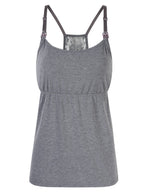 Maternity Dress 3Pack Nursing Tank Top,Breastfeeding and Nursing Undershirt,Nursing Camisole