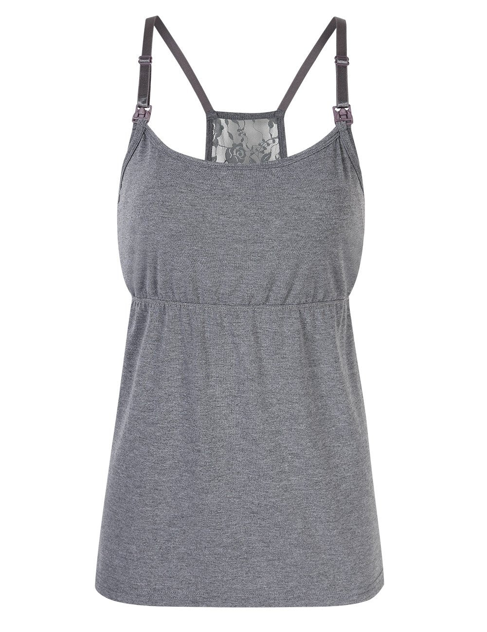 Maternity Dress 3Pack Nursing Tank Top,Breastfeeding and Nursing Undershirt,Nursing Camisole