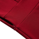 Women V Neck Long Sleeve Dress High Low Cocktail Evening Party Dress