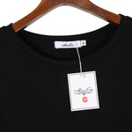 Maternity Shirt Side Button and Ruched Maternity Tunic Tops Maternity Short Sleeve T-Shirts