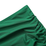 YESFASHION Women's Boho Flounce Falbala Ruffle Bikini Set Swimwear