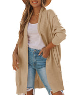 Women's Kimono Cardigan Chunky Knit Long Sleeve