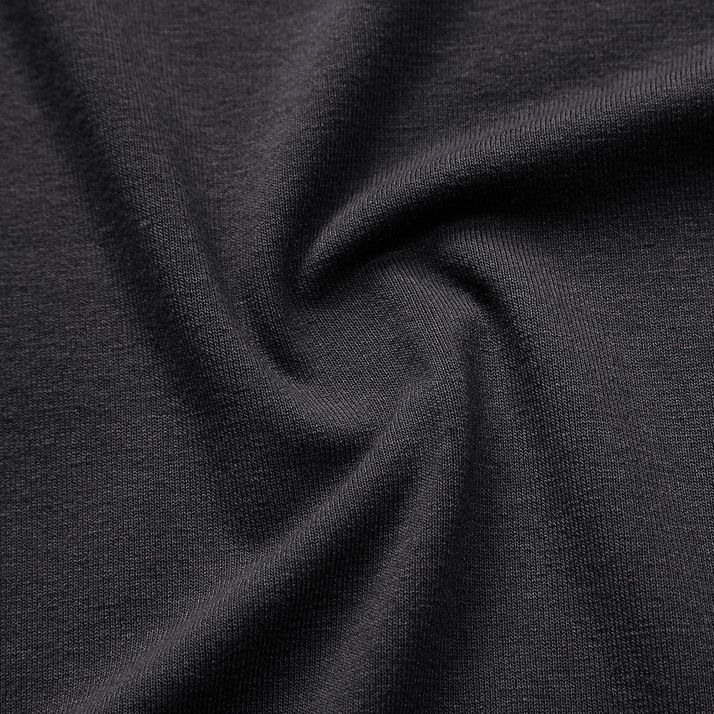 YESFASHION Women's Long Sleeve Knit Turtleneck Lace Cotton Casual Dress Black