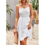 YESFASHION Women Sleeveless Spaghetti Strap Dress