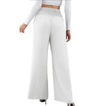 YESFASHION Women High Waist Wide Leg Pants Loose Fit