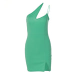 YESFASHION Women Spaghetti Straps Dress For Wedding Prom