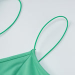 YESFASHION Women Spaghetti Straps Dress For Wedding Prom