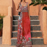 YESFASHION Women Sexy Backless Retro Casual Jumpsuit