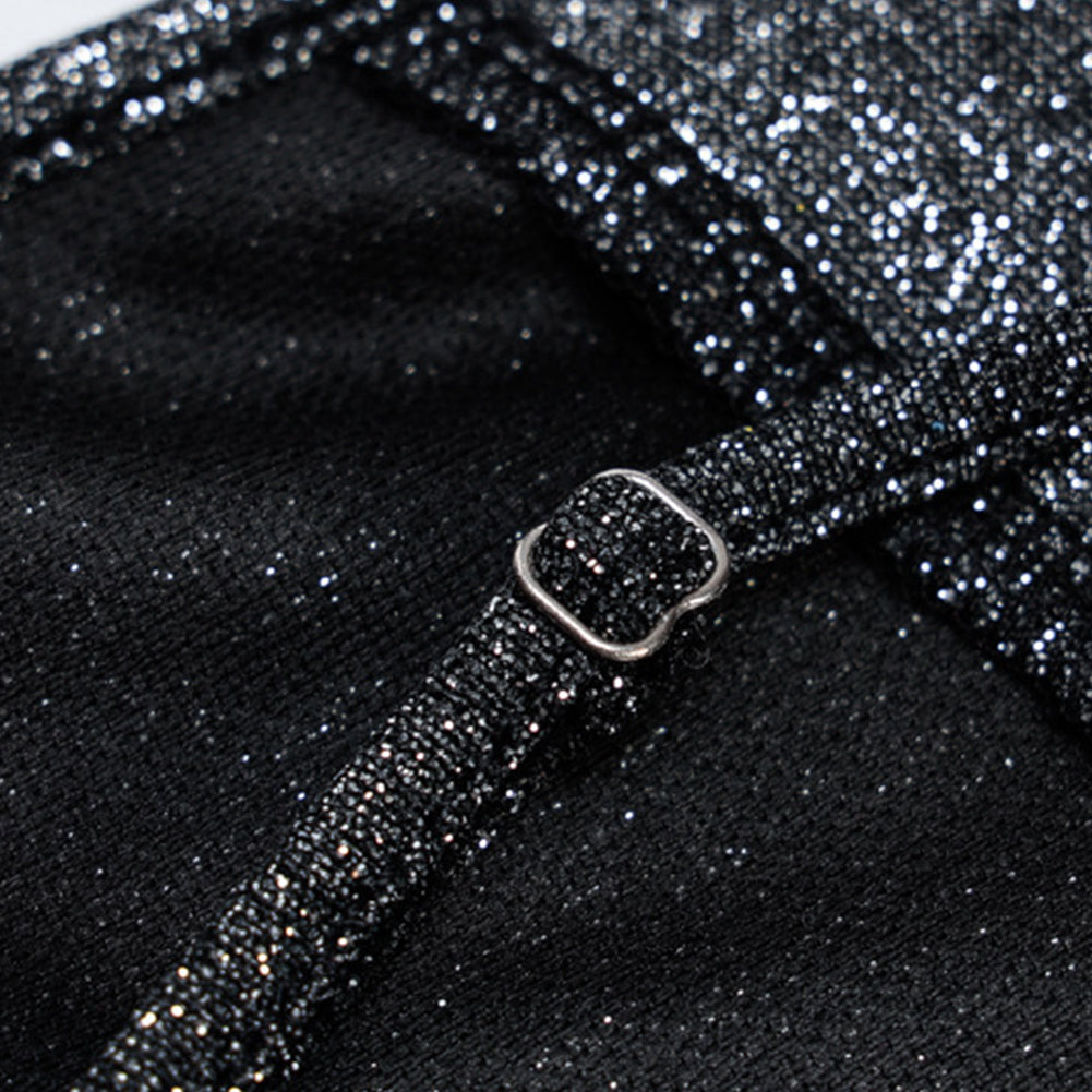 YESFASHION Women Fashion Crop Sexy Sleeveless Backless Cami Tops