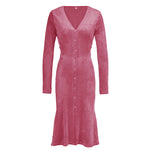 YESFASHION New Dress Slim Dress Temperament